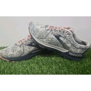 Brooks Adrenaline GTS 21 Running Shoes 1203291B149 Peacoat / Coral Women's Sz 7